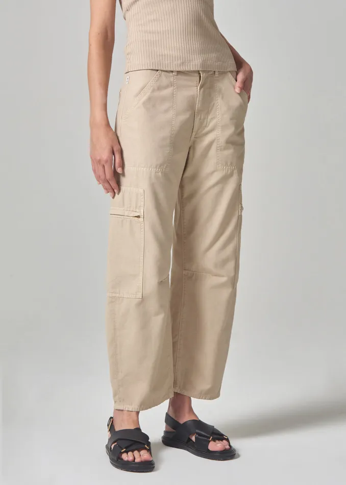 Women Pants Citizens Of Humanity Marcelle Low Slung Easy Cargo In Taos Sand