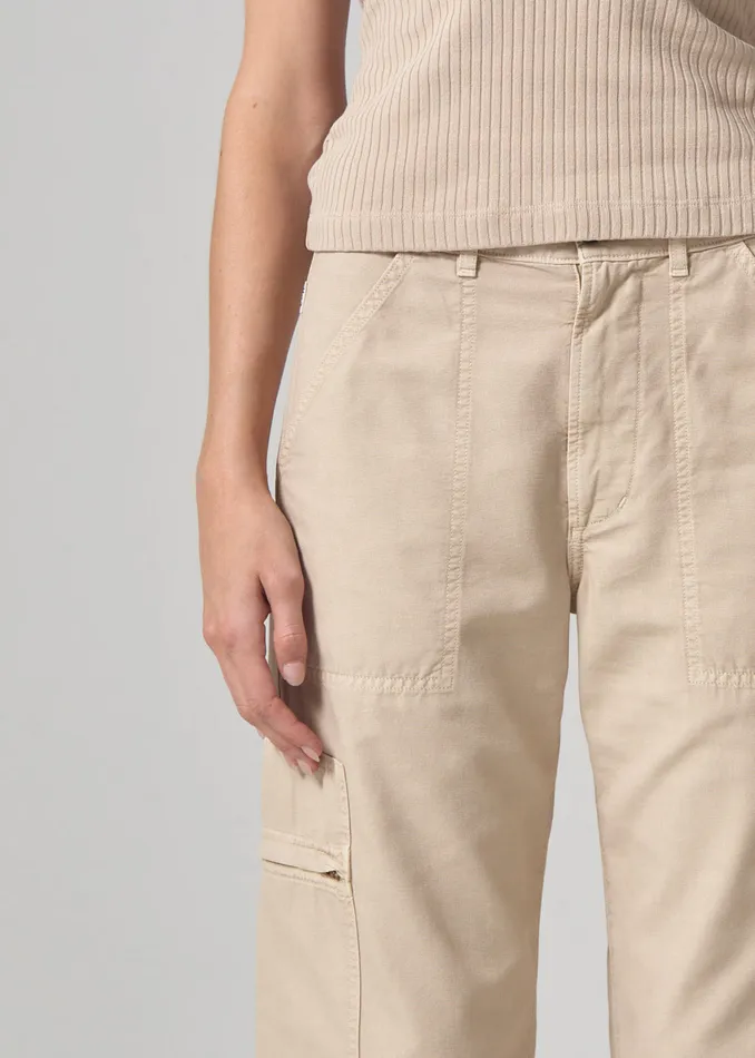 Women Pants Citizens Of Humanity Marcelle Low Slung Easy Cargo In Taos Sand