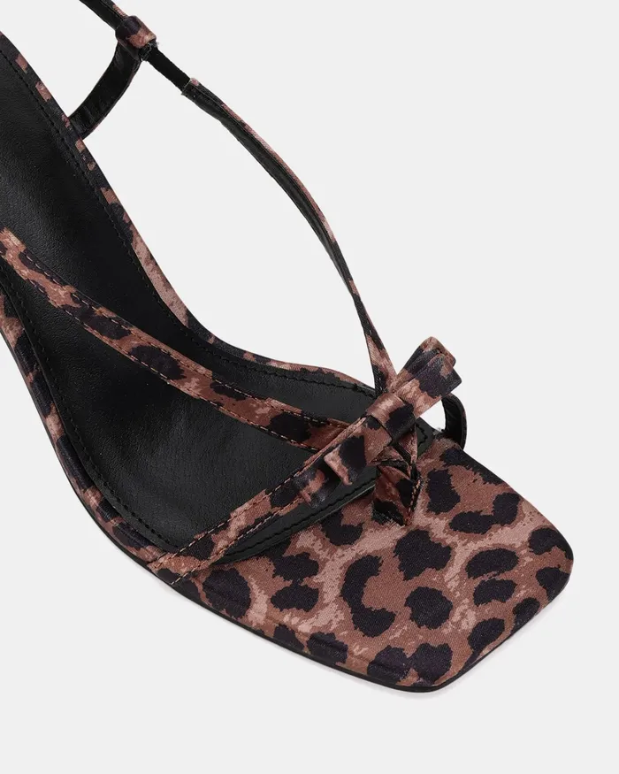 Women Party NOVO Shoes UDANE Leopard High Heel