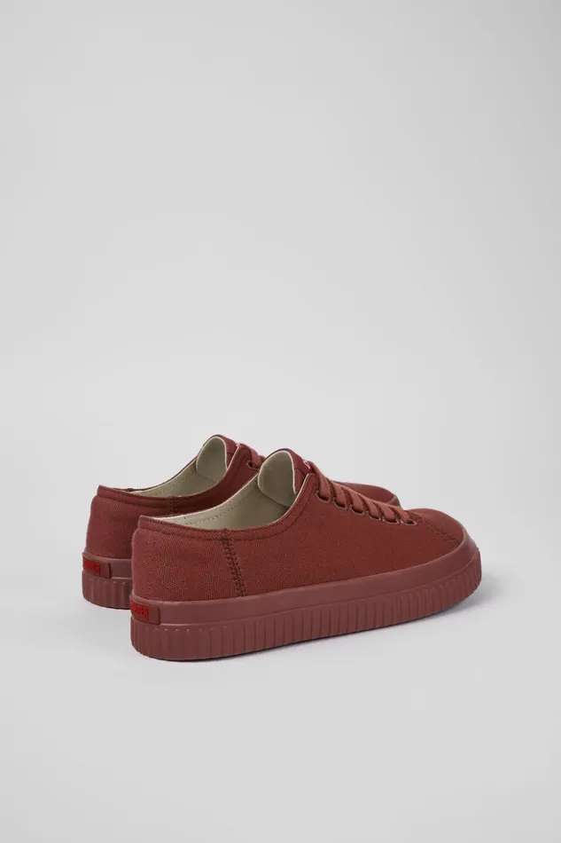 Women Peu Roda Red TENCEL Shoes Camper Sneakers Women Peu Roda Red TENCEL Shoes Camper Sneakers
