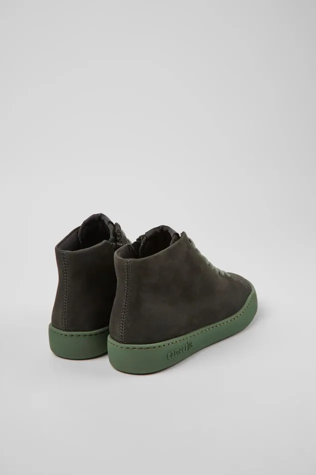 Women Peu Touring Gray Nubuck Sneakers Camper Ankle Boots Women Peu Touring Gray Nubuck Sneakers Camper Ankle Boots