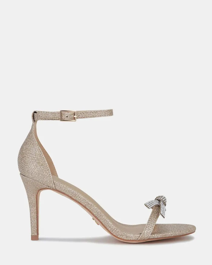 Women PILLOWTALK GOLD Stilettos NOVO Shoes