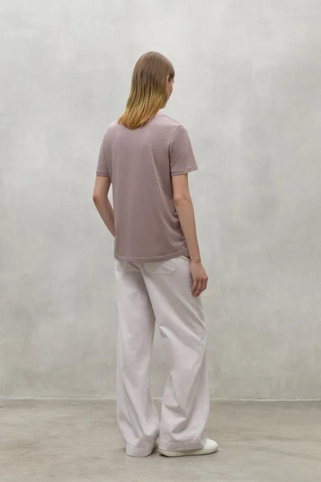 Women Pink Lake TShirt Ecoalf TShirts