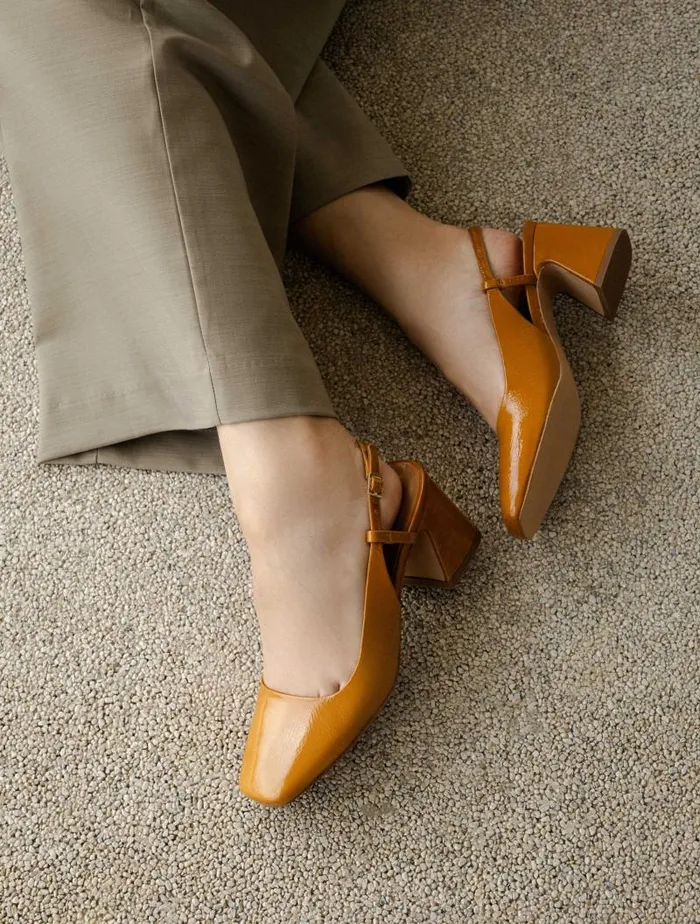 Women Pumps and Mary Janes Bobbies Maddie Mustard Women Pumps and Mary Janes Bobbies Maddie Mustard
