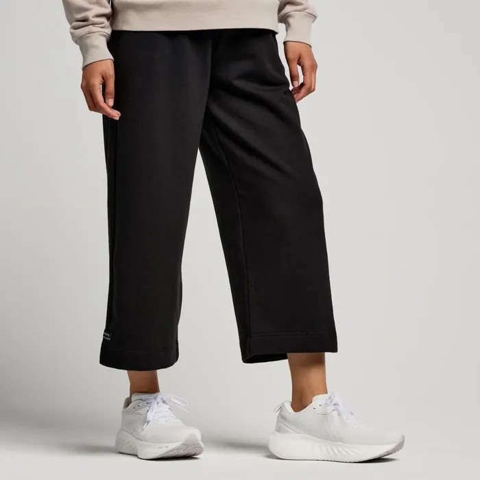 Women Recovery Pant Black Saucony Bottoms
