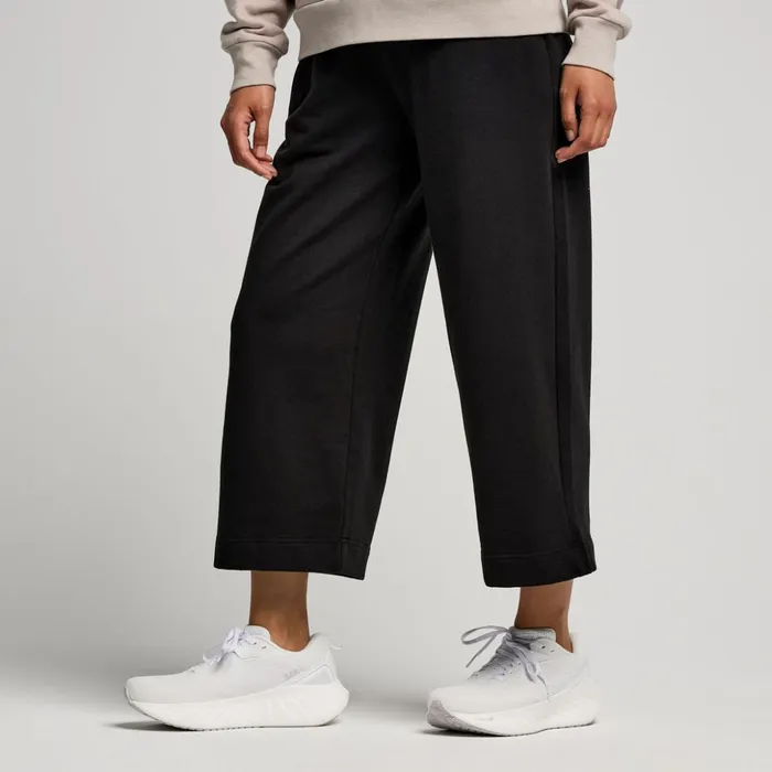 Women Recovery Pant Black Saucony Bottoms