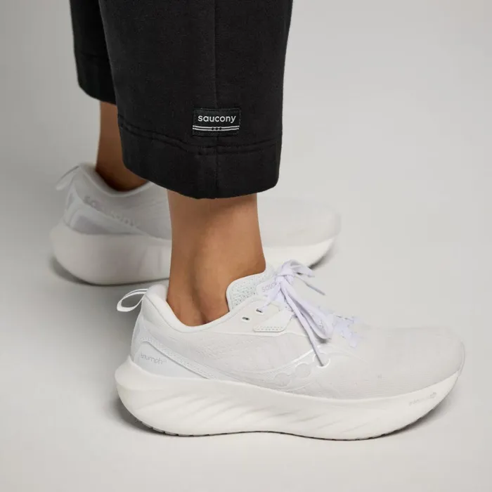 Women Recovery Pant Black Saucony Bottoms
