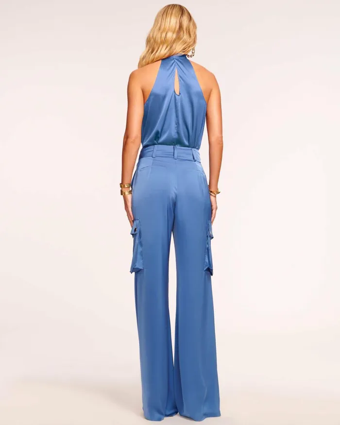 Women Rumer Wide Leg Cargo Pant Ivory Ramy Brook Pants Women Rumer Wide Leg Cargo Pant Ivory Ramy Brook Pants