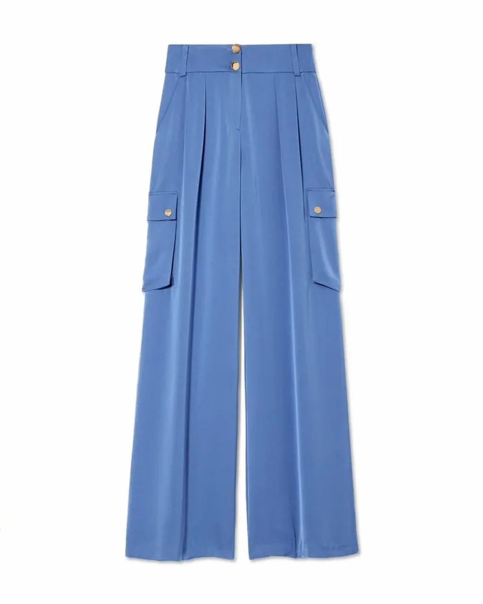 Women Rumer Wide Leg Cargo Pant Ivory Ramy Brook Pants Women Rumer Wide Leg Cargo Pant Ivory Ramy Brook Pants