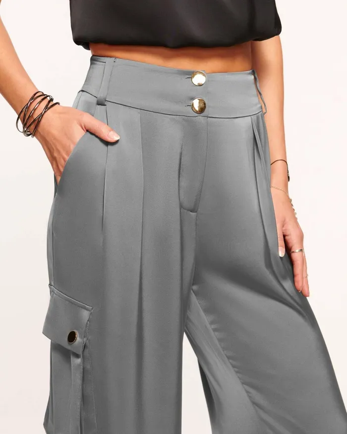 Women Rumer Wide Leg Cargo Pant Ivory Ramy Brook Pants Women Rumer Wide Leg Cargo Pant Ivory Ramy Brook Pants