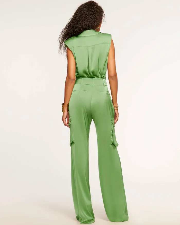 Women Rumer Wide Leg Cargo Pant Ivory Ramy Brook Pants Women Rumer Wide Leg Cargo Pant Ivory Ramy Brook Pants