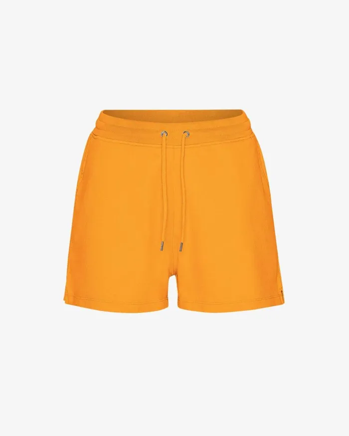 Women Shorts Colorful Standard Women Organic Sweatshorts Sunny Orange