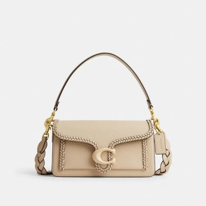 Women Shoulder Bags and Hobos Coach Tabby Shoulder Bag 26 With Braid Brassivory Women Shoulder Bags and Hobos Coach Tabby Shoulder Bag 26 With Braid Brassivory