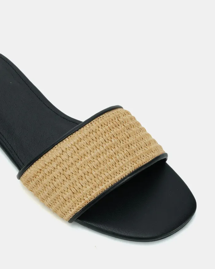 Women Slides NOVO Shoes SADELLA RAFFIA Sandals