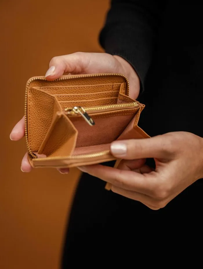 Women Small Leather Goods Bobbies Mabillon Dulce De Leche Women Small Leather Goods Bobbies Mabillon Dulce De Leche