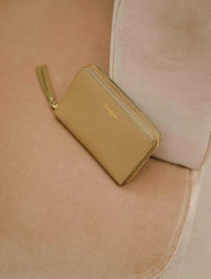 Women Small Leather Goods Bobbies Mabillon Khaki