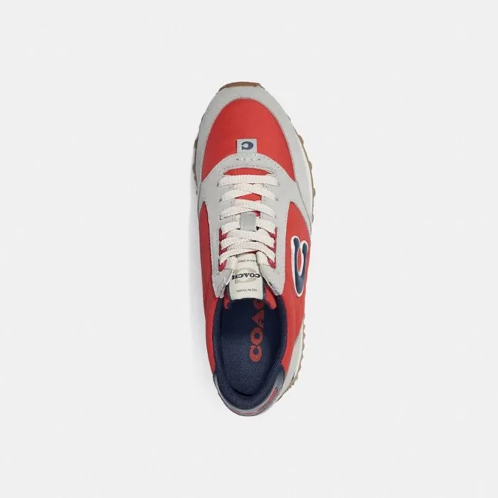 Women Sneakers Coach Runner Sneaker Sport Redmidnight Navy
