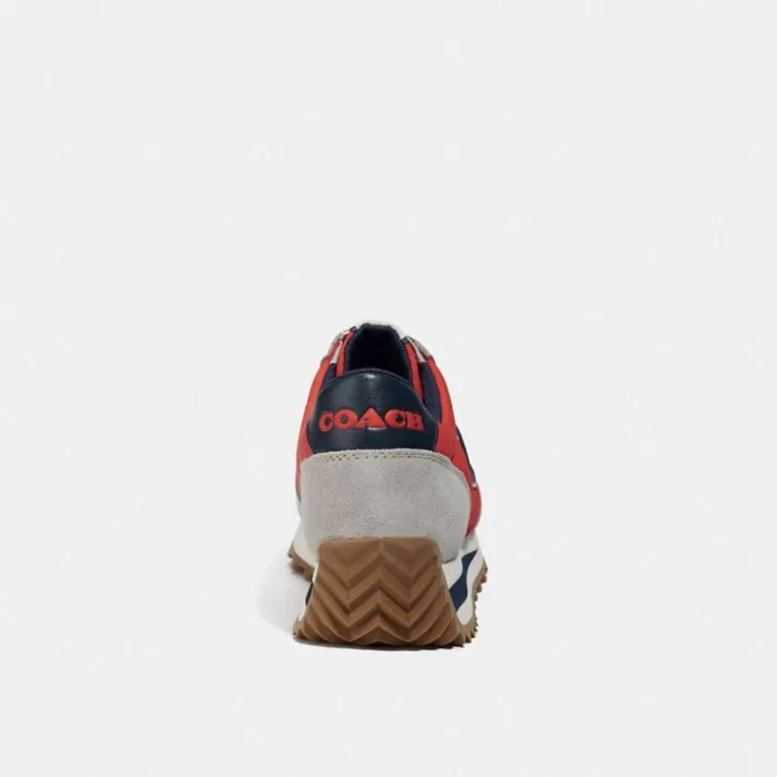 Women Sneakers Coach Runner Sneaker Sport Redmidnight Navy