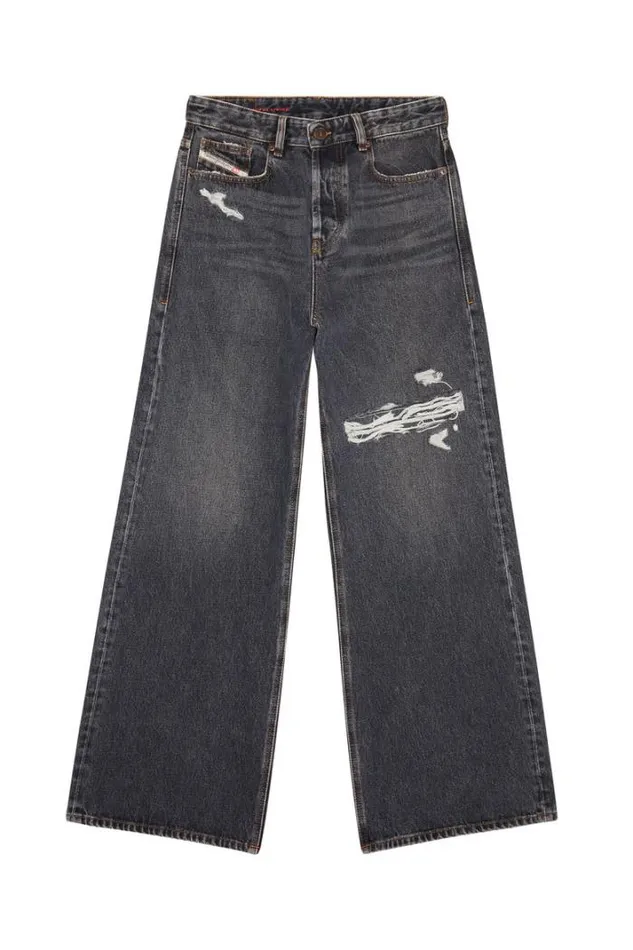 Women Straight Jeans 1996 DSire 007f6 Blackdark Grey Diesel Straight Women Straight Jeans 1996 DSire 007f6 Blackdark Grey Diesel Straight