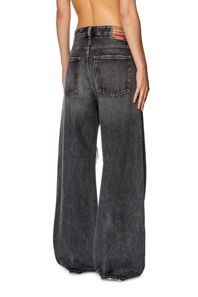 Women Straight Jeans 1996 DSire 007f6 Blackdark Grey Diesel Straight Women Straight Jeans 1996 DSire 007f6 Blackdark Grey Diesel Straight