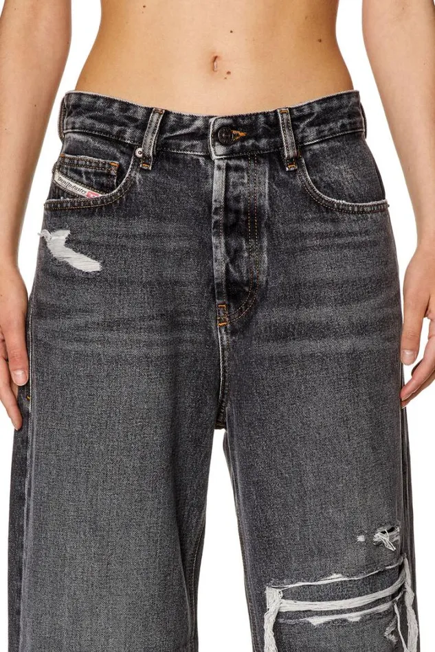 Women Straight Jeans 1996 DSire 007f6 Blackdark Grey Diesel Straight Women Straight Jeans 1996 DSire 007f6 Blackdark Grey Diesel Straight