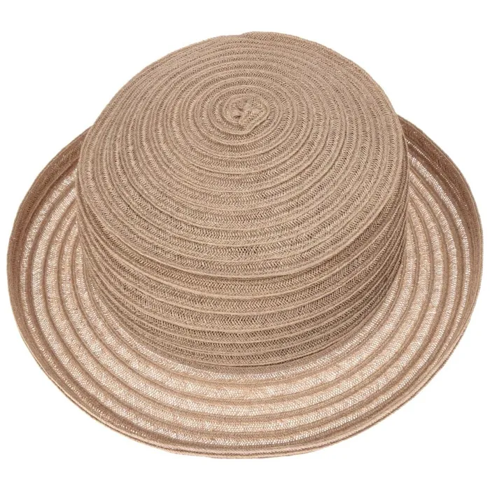 Women Straw Hats Mayser Belma Pleated Hat Beige Women Straw Hats Mayser Belma Pleated Hat Beige