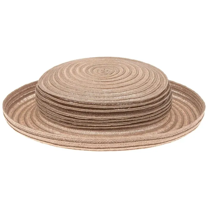 Women Straw Hats Mayser Belma Pleated Hat Beige Women Straw Hats Mayser Belma Pleated Hat Beige
