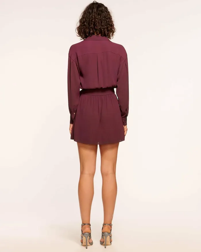 Women Summer Mini Wrap Dress Grey Ramy Brook Dresses Women Summer Mini Wrap Dress Grey Ramy Brook Dresses