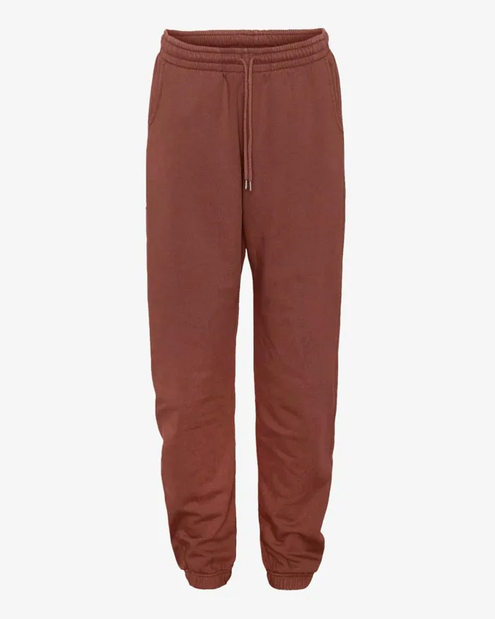 Women Sweatpants Colorful Standard Organic Sweatpants Cinnamon Brown