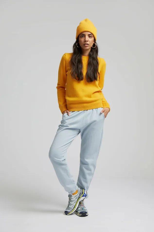 Women Sweatpants Colorful Standard Organic Sweatpants Cinnamon Brown
