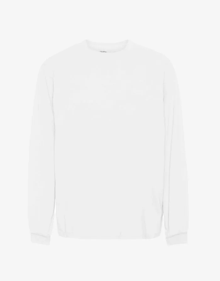 Women TShirts Colorful Standard Oversized Organic LS TShirt Optical White