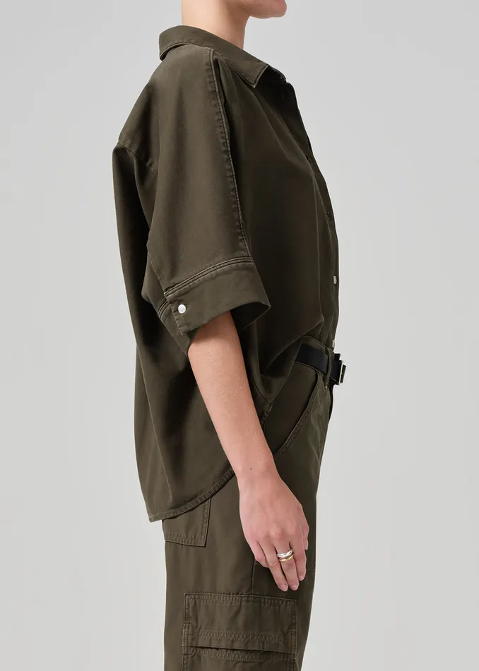 Women Tops Citizens Of Humanity Claire Origami Shirt In Costes