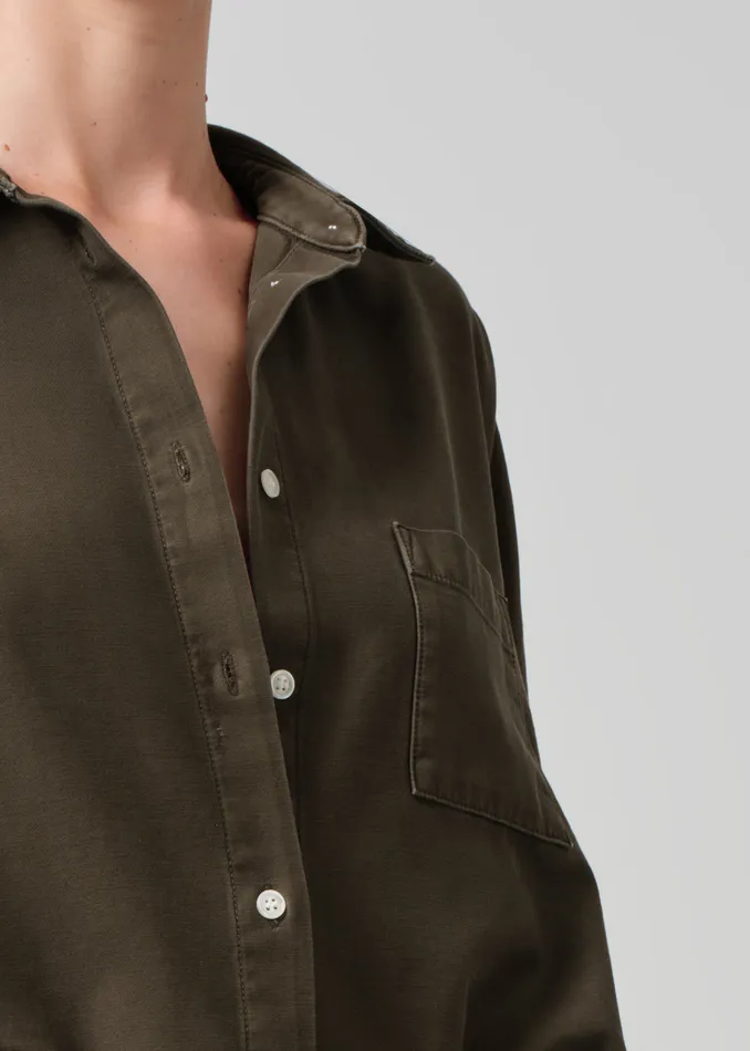 Women Tops Citizens Of Humanity Claire Origami Shirt In Costes