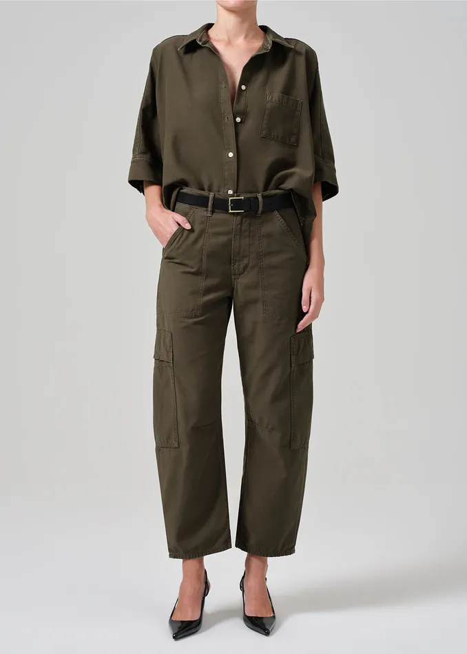 Women Tops Citizens Of Humanity Claire Origami Shirt In Costes