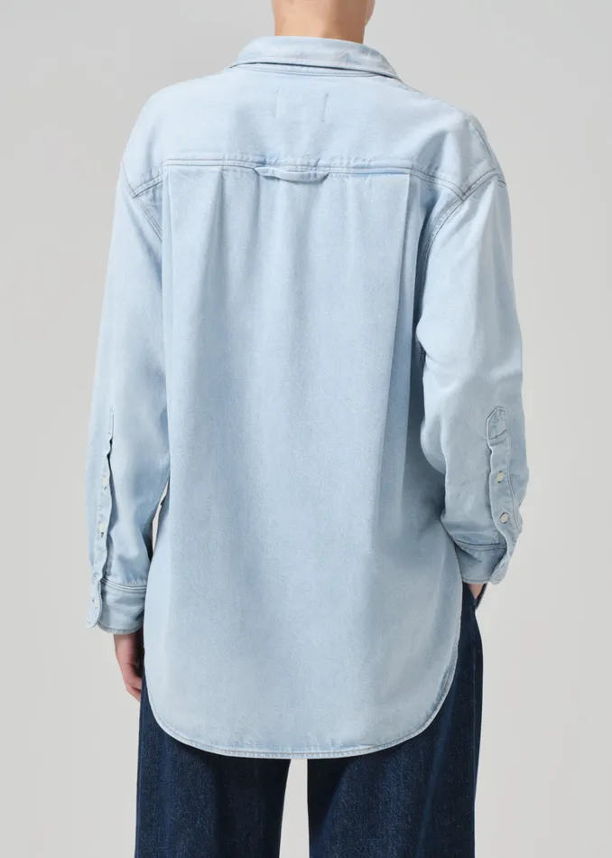 Women Tops Citizens Of Humanity Kayla Shirt In Lune