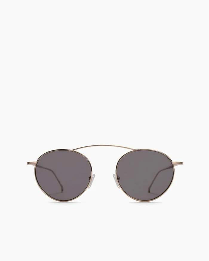 Women Tulum Round Sunglasses Solid Smoke Ramy Brook Swimwear