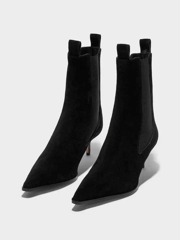 Women Valeria Suede Chelsea Boots Aeyde Ankle Boots