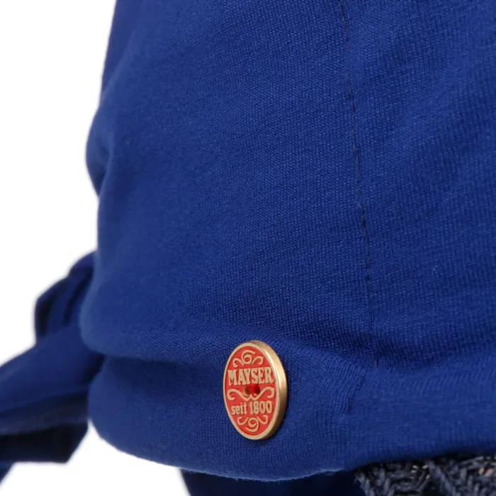 Women Visors Mayser Plain Hanni Jersey Visor Blue