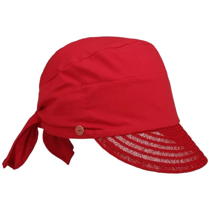 Women Visors Mayser Plain Hanni Jersey Visor Blue