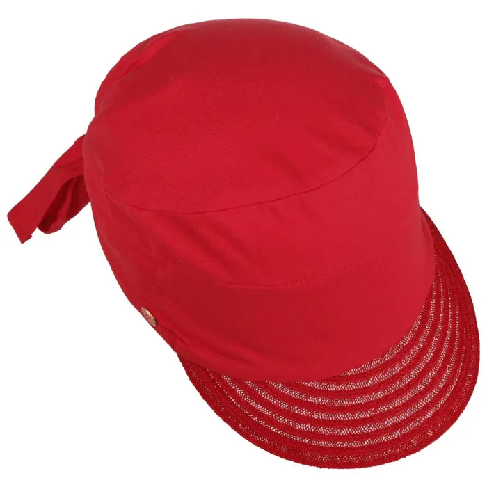 Women Visors Mayser Plain Hanni Jersey Visor Blue
