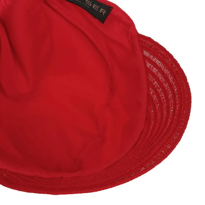 Women Visors Mayser Plain Hanni Jersey Visor Blue