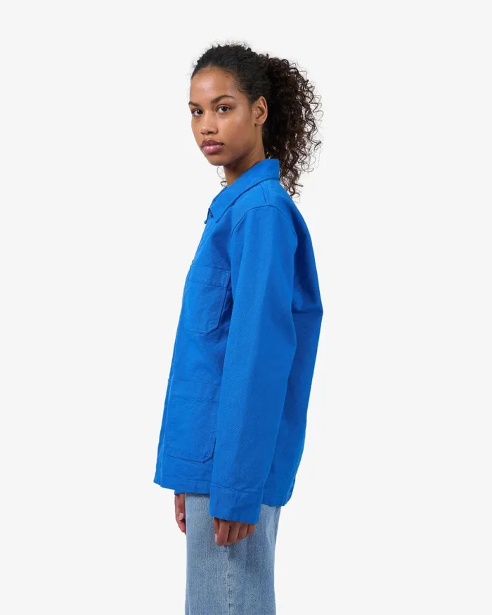 Women Workwear Jackets Colorful Standard Organic Workwear Jacket Ocean Green