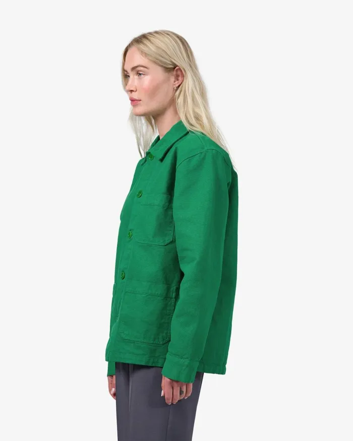 Women Workwear Jackets Colorful Standard Organic Workwear Jacket Soft Yellow