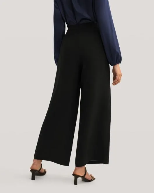 Womenx27s 100 Pure Silk Wide Leg Pants US Online Women Lilysilk Essentials