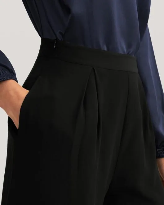 Womenx27s 100 Pure Silk Wide Leg Pants US Online Women Lilysilk Essentials