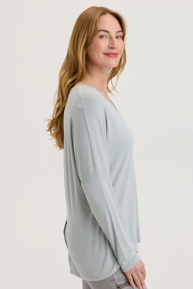 XCVI Delightful Top Women Tees