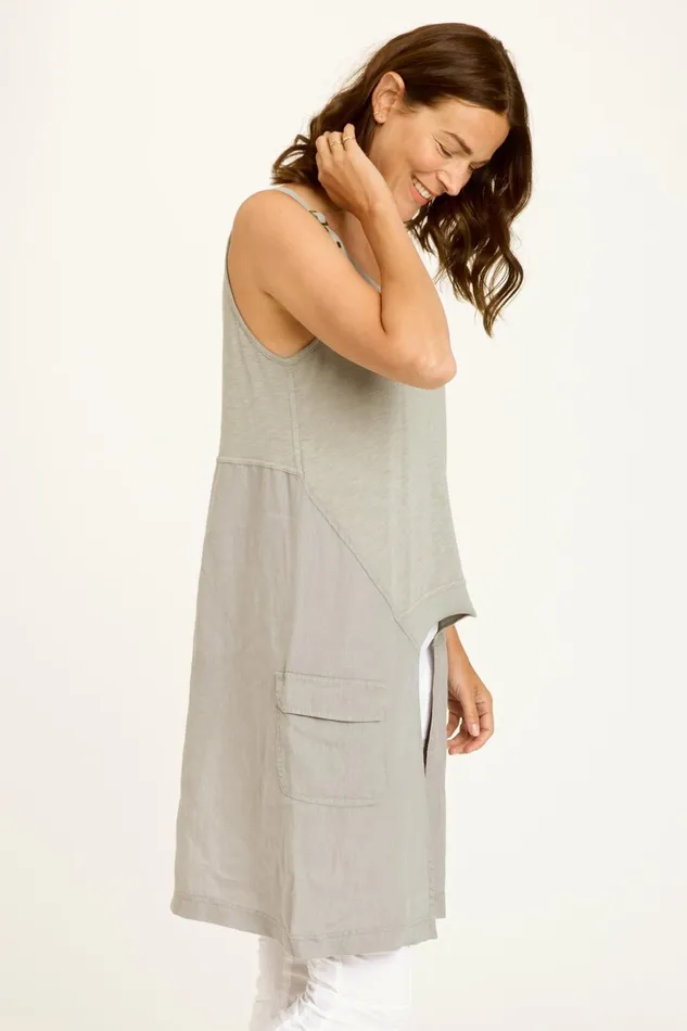 XCVI Finton High Low Tank Women Tanks