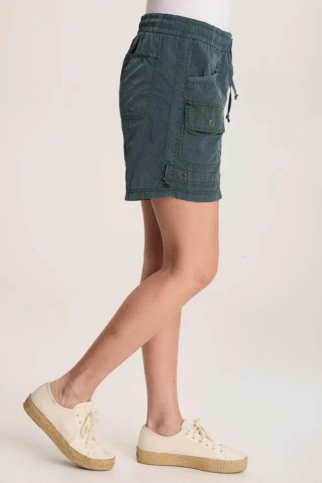 XCVI Ganon Sporty Drawstring Cargo Short Women Shorts