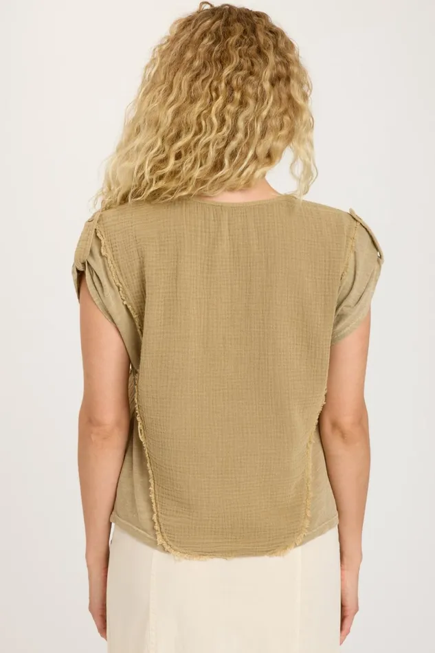 XCVI Grigg Tee Women ShirtsBlouses
