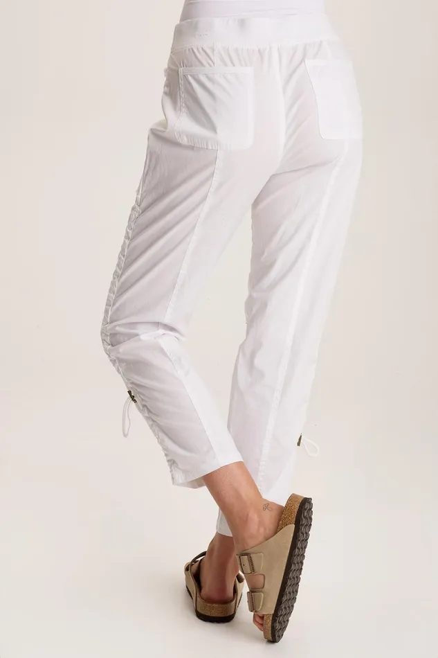 XCVI Otish Slim Poplin Crop Women Crops